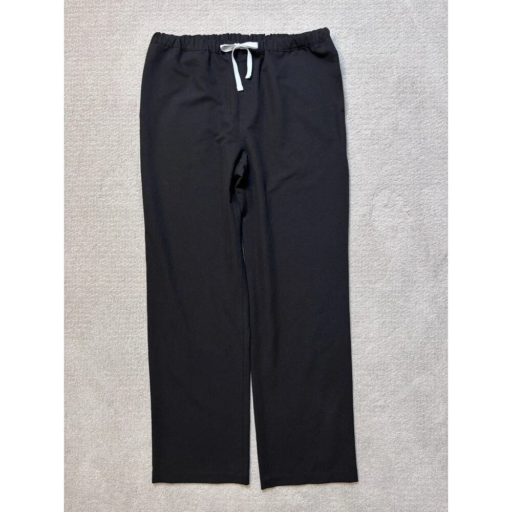 Men's Figs Pisco Basic Scrub Pants Technical Collection FM4500 Black Size Large